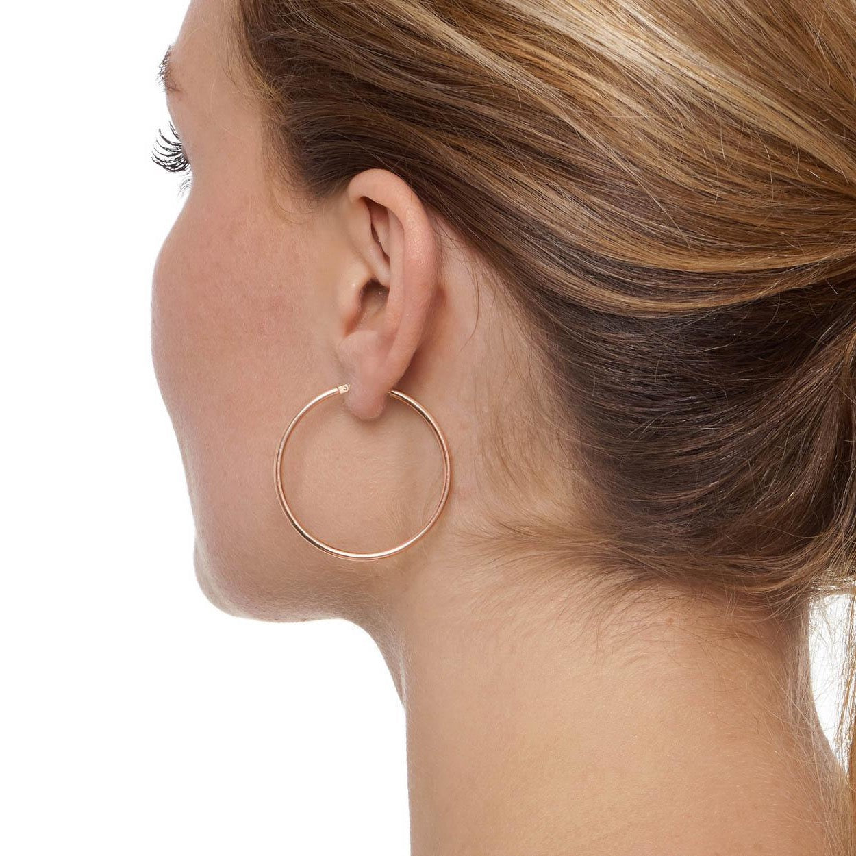 Hoop Earrings Small - Rose Gold 