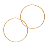 Gold XL Hoops
