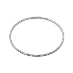 Hoops & Bangle Gift-Set - Silver 