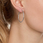 Roma Small - Silver - THE HOOP STATION