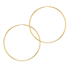 Extra Large Gold Hoop Earrings - The Hoop Station