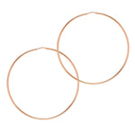 XXL Rose Gold Hoops