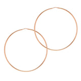 XXL Rose Gold Hoops
