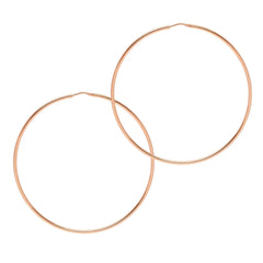 XXL Rose Gold Hoops