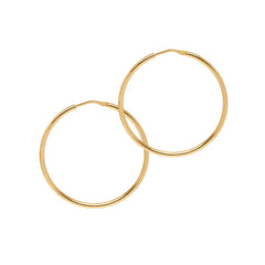 classic gold hoops