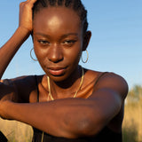 twist luxury hoop earrings 