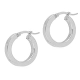 Squared-Edged - Small - Silver 
